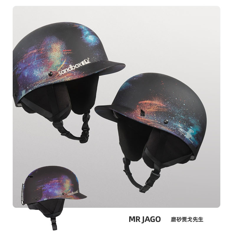 【世界之极】sandbox 滑雪头盔 单板护具雪盔 男女双板装备bern she