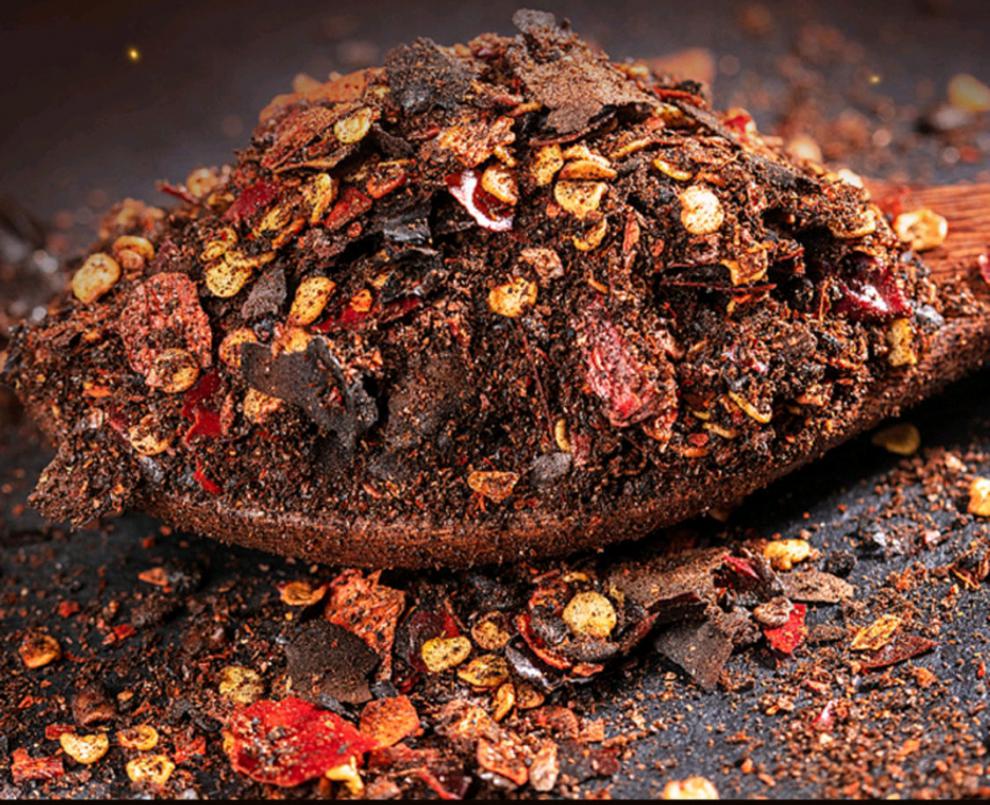 贵州柴火糊辣椒贵州特产关岭断桥辣椒老土牌农家柴火自制手搓糊辣椒干