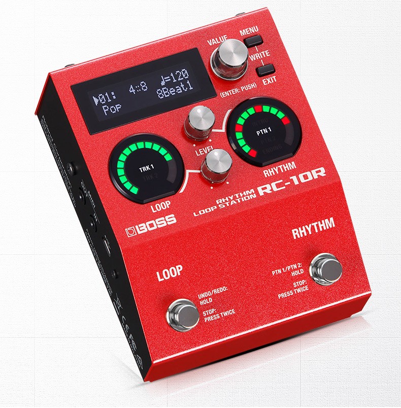 roland罗兰 rc-10r鼓机loop乐句循环工作站电木吉他单块效果器 rc-10r