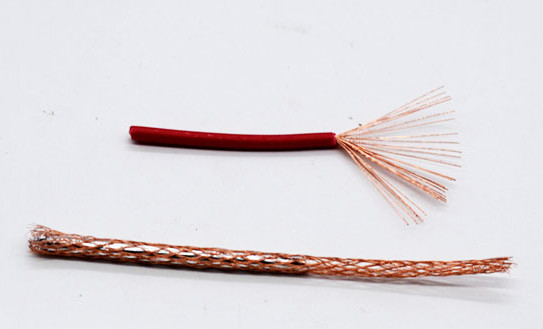 单芯屏蔽线rvvp0.3 0.5 0.75 1平方1芯屏蔽信号线控制电线 抗干扰 单