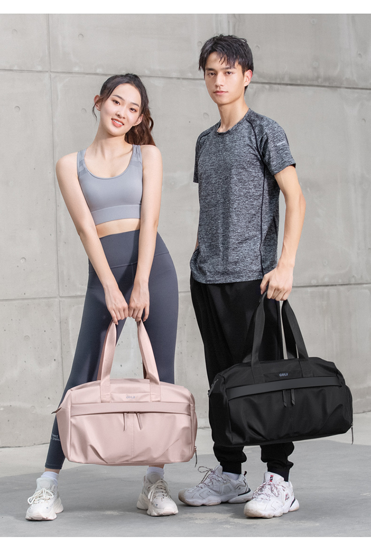 GOLF Travel Bag, Sports And Fitness Bag for Women, with Separate Shoe Compartment, Dry And Wet Separation, Handheld Luggage Bag for Business Trips And Travel, Shoulder Bag 27