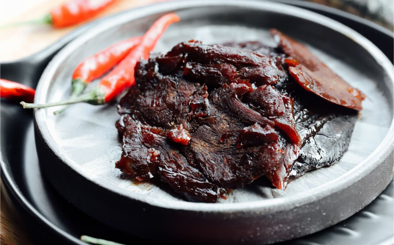 于洛先生的蜜汁牛肉干原味香辣手撕卤肉办公室零食休闲小吃即食蜜汁