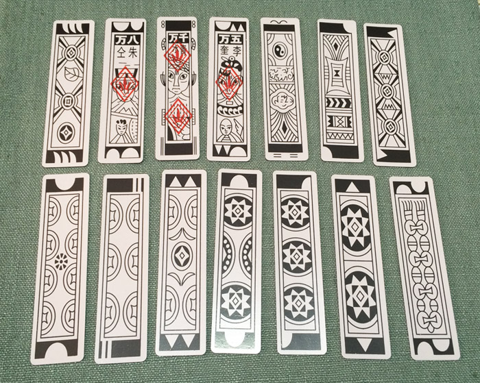 大号老年人娱乐塑料牌人物牌老牌麻将纸牌长条牌山东牌扑克牌ourslive