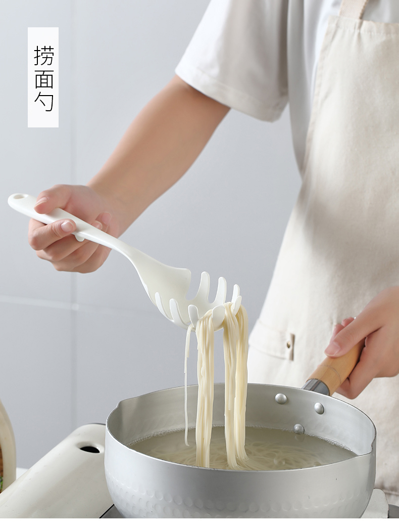 捞面条神器日本家用捞面漏勺厨房捞面条神器意面煮鸡蛋爪勺笊篱捞勺漏