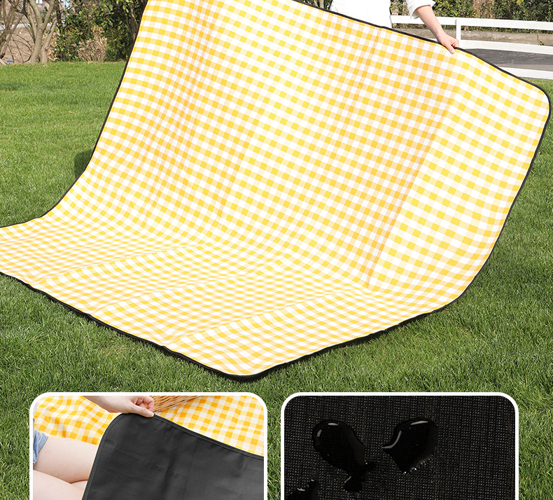 野餐垫户外加厚耐磨便携防潮垫加厚野餐布野炊坐垫子折叠防水露营帐篷