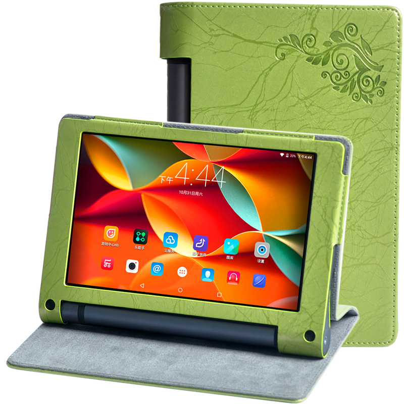 联想yogatab3850f保护套yoga850m平板电脑皮套8英吋保护壳软套红色送