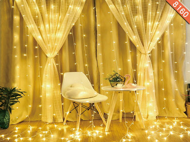 直播背景布yy快手直播间主播复古3d装饰卧室男女抖音ins姜黄色以图为