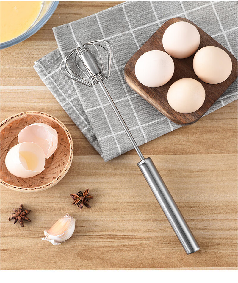10元商品专区十元半自动打蛋器不锈钢搅奶油手动打发器鸡蛋搅拌器打蛋