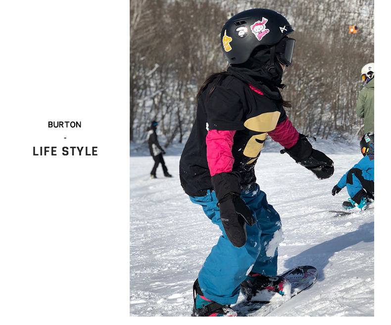 美国单板滑雪儿童滑雪女孩单板系列固定器初学套装 w22 90cm白色 801