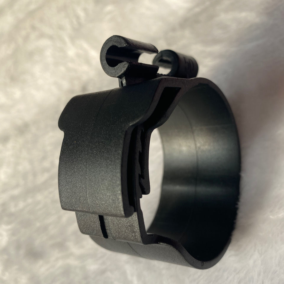 100个装中央空调管卡秒扣新风吊挂卡pvc水管抱卡8厘丝杆红色4035cm100