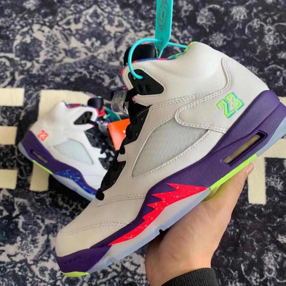 非初色旗舰莆田纯原aj高帮篮球新鲜王子aj5鸳鸯男女运动鞋乔5流川枫