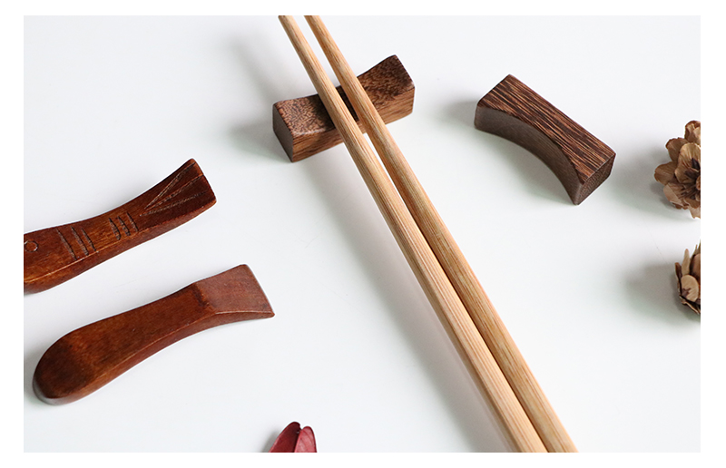 十六子集 筷子托架木质放筷子托枕筷子架筷枕筷架筷托勺托筷架子放