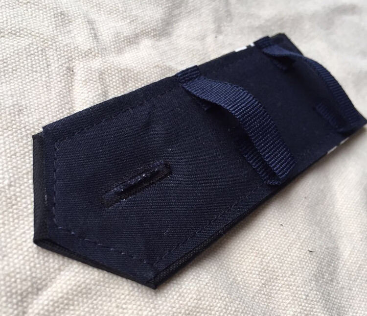 保安服服饰肩章 服饰金属肩章物业保安肩章两杠一花肩章金银两色新式
