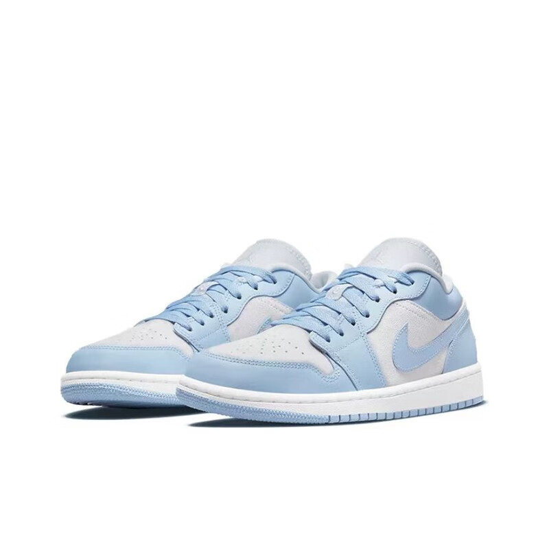 【现货】耐克air jordan 1 low aj1 gs 黑粉脚趾低帮篮球鞋女554723