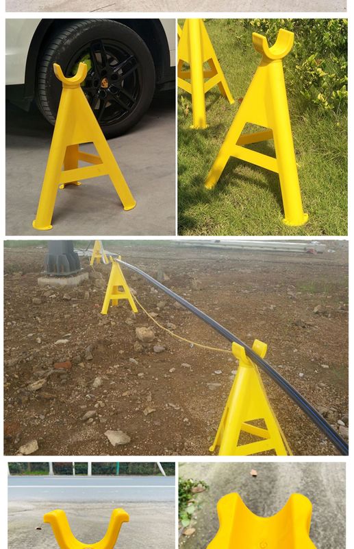 电缆支架托架绝缘塑料pvc电缆工地支架电线托架三角支撑架放线架 20