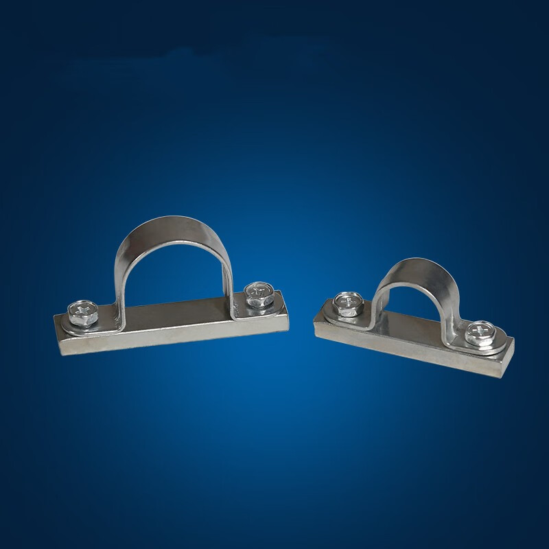 铁皮管夹单管夹液压管夹船用油管电线卡箍管夹管卡6-89mm 38mm【图片