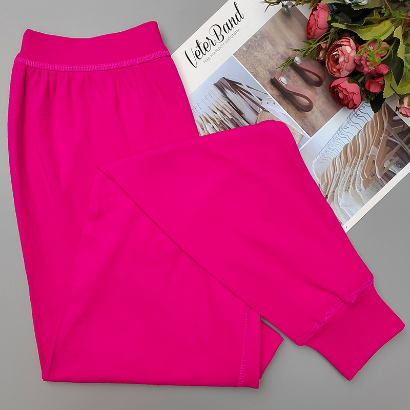 女秋裤中老年秋裤女春秋宽松大码老式妈妈老人单件女士线裤棉毛衬裤