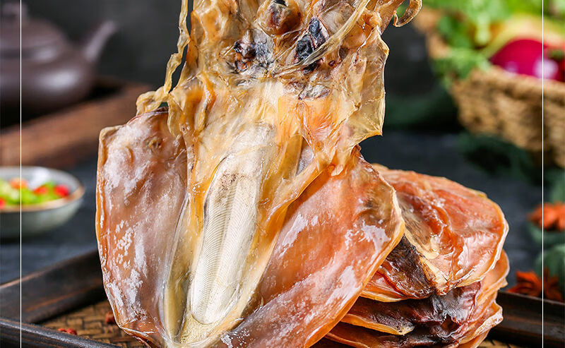 【大号】墨鱼干 鱿鱼母 各半斤【图片 价格 品牌 报价】-京东