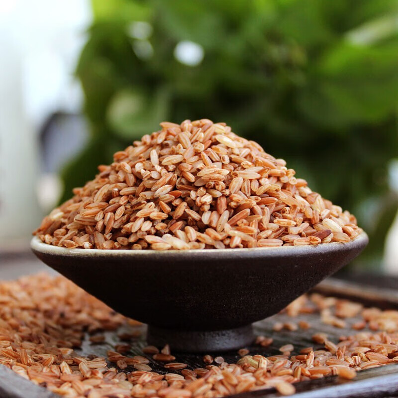 云南特产元阳哈尼梯田红米红软米饭 五谷杂粮红大米红米糙米粮食粥