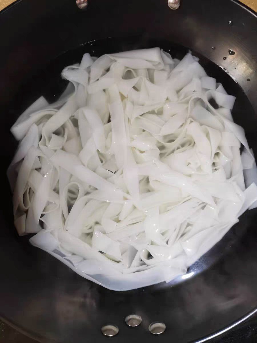 湖南新鲜米粉湿米粉正宗长沙手工粉湿扁粉猪油拌粉商用湖南特产粉5斤