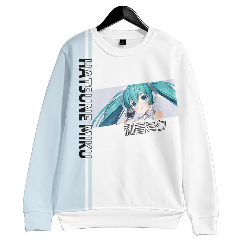 麟月初音未来周边连帽卫衣男女动漫二次元cos痛衣服miku外套衣服秋冬