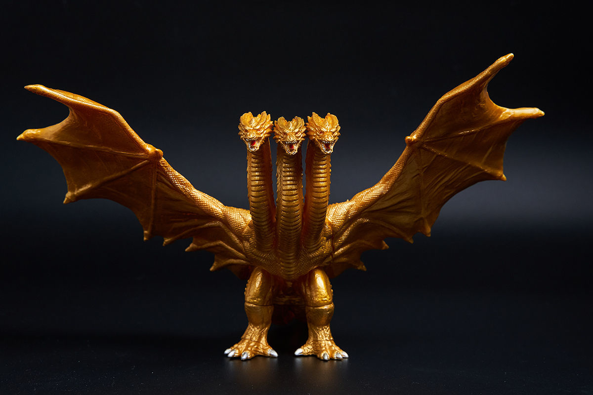 哥斯拉大战金刚基多拉机械三头龙大猩猩手办公仔玩偶模型周边摆件 二