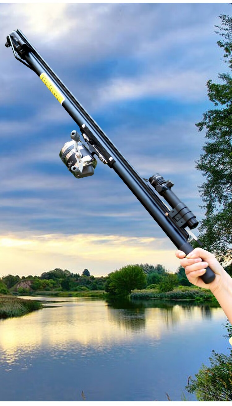 射鱼器神器 猎鱼抢新款射鱼神器高精度鱼竿激光鱼镖全自动鱼枪专用鳔