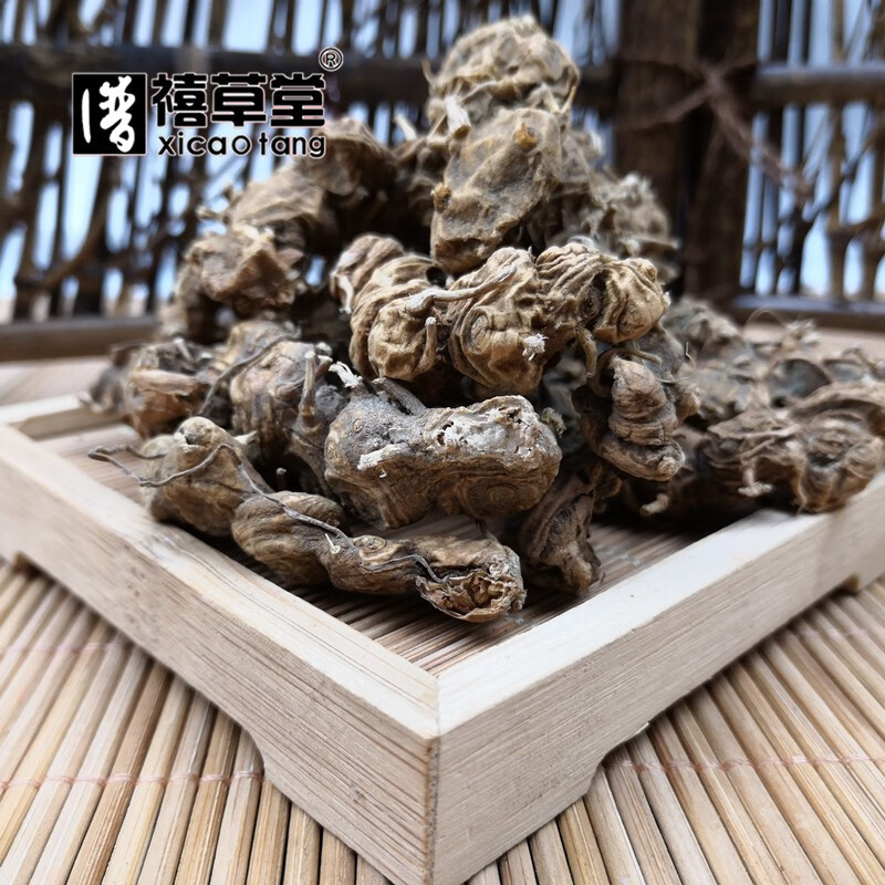 潽禧草堂 中药材 八角莲 别名:金魁莲 旱八角 独脚莲 八角金盘 500克