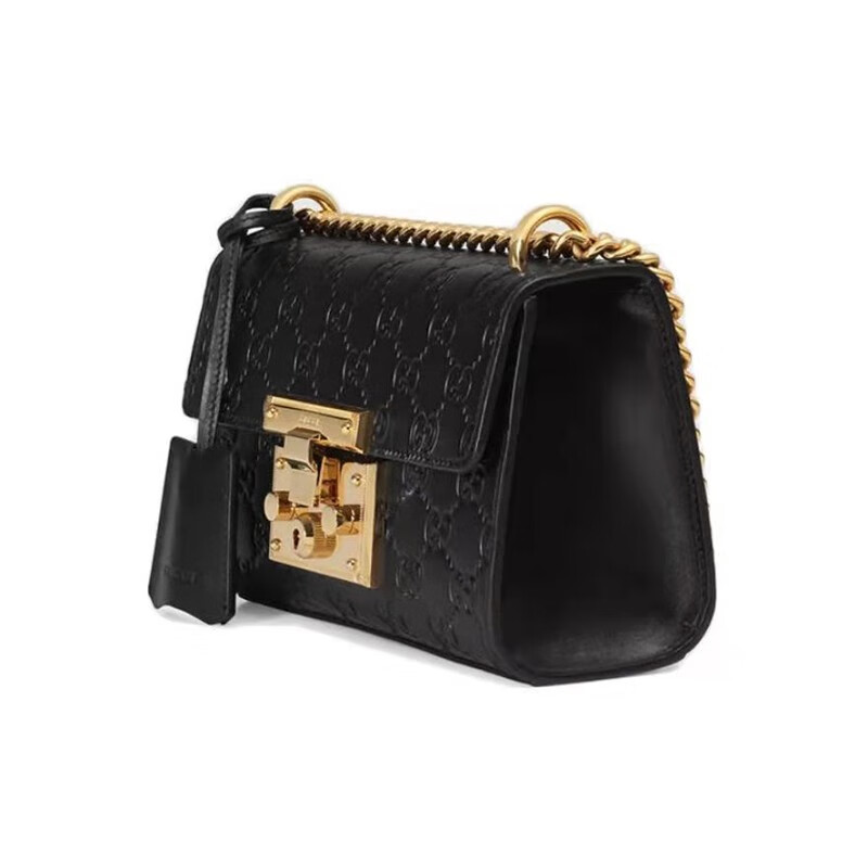 【二手95新】gucci/古驰女包padlock gg 系列月光宝盒链条单肩包