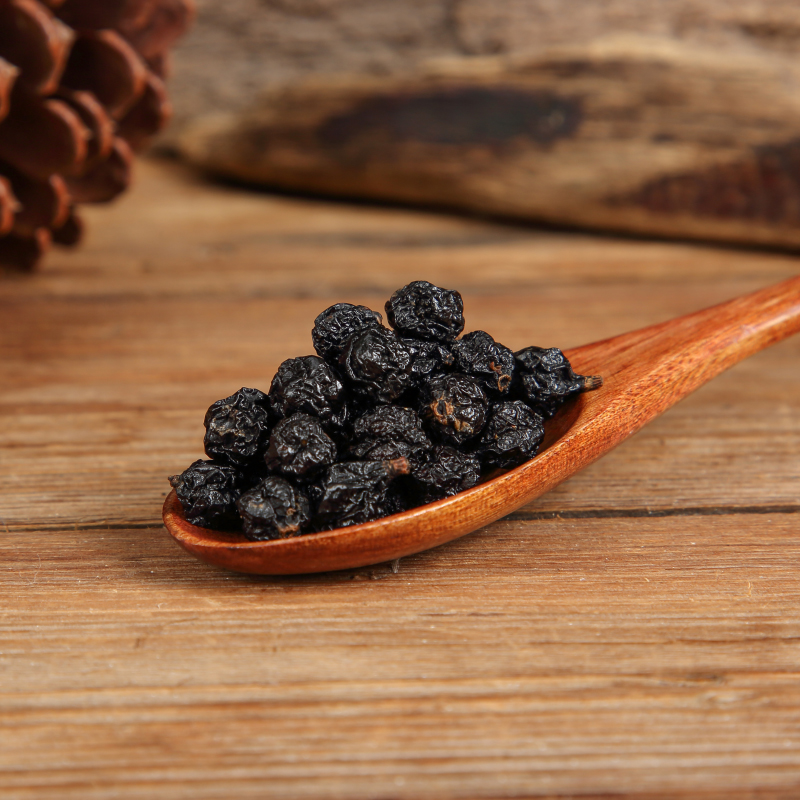 5折俄罗斯黑果100g纯天鹅绒黑果实小黑果花楸