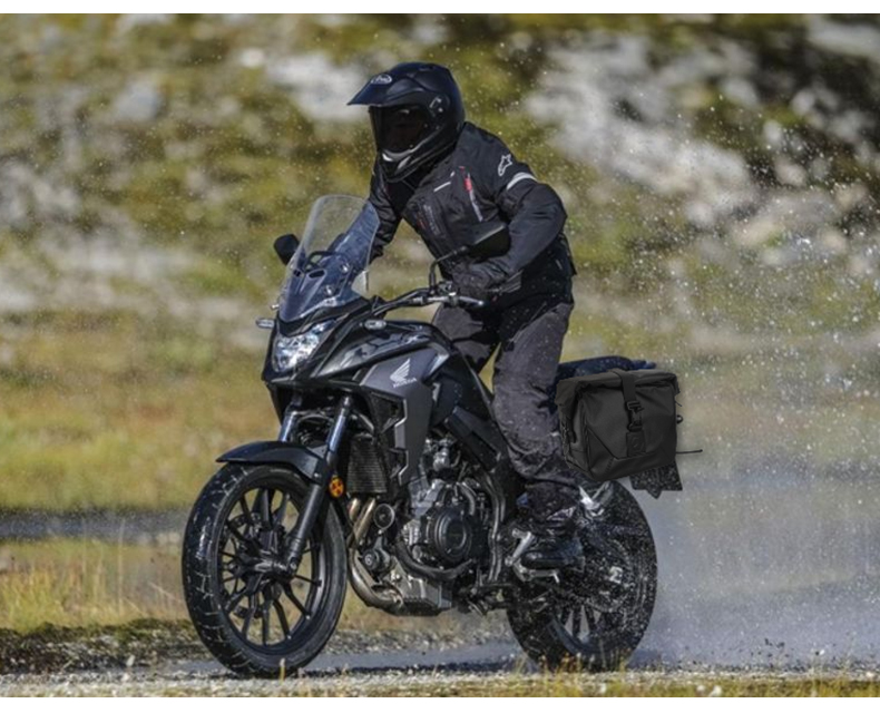 适用于本田cb500x边箱改装帆布边包边箱后备箱尾箱1921款cb400x摩托