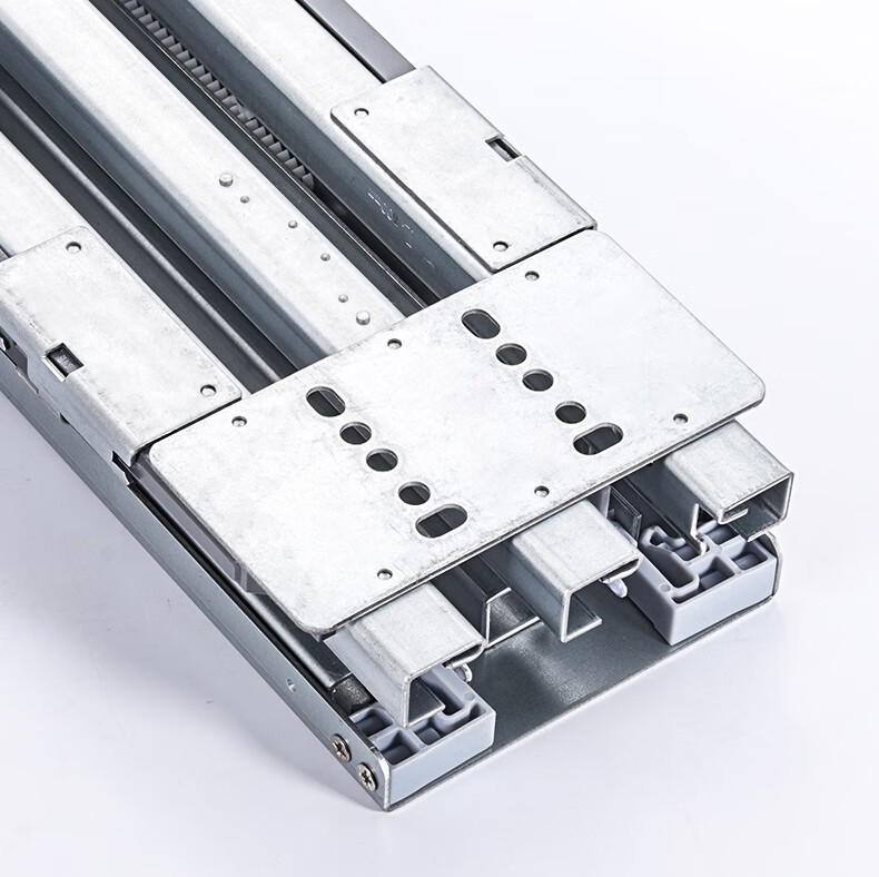 天地滑轨高深柜导轨阻尼缓冲推拉式橱柜竖柜加厚承重上下轨道定制定制