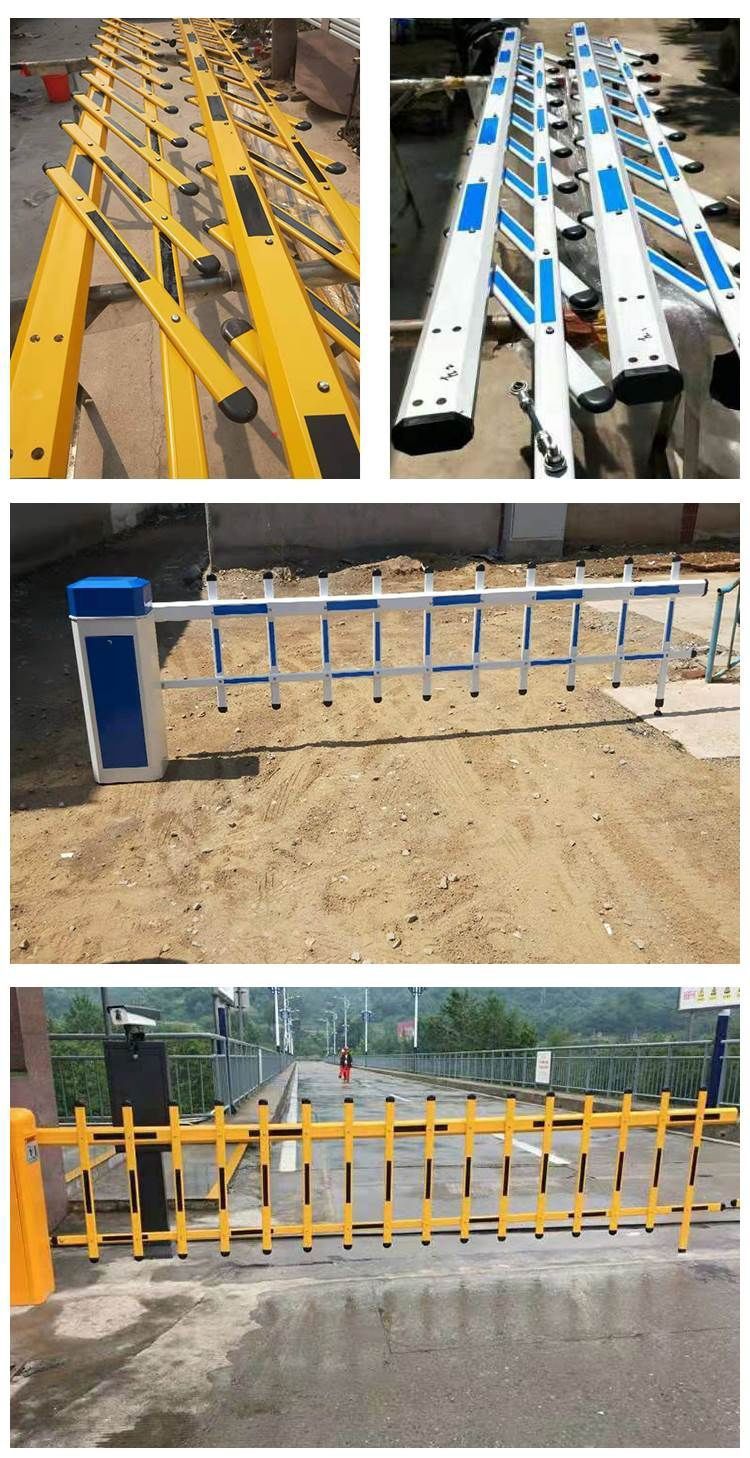 栅栏杆道闸杆椭圆杆八角杆挡车杆拦车杆小区停车场升降杆车库拦车