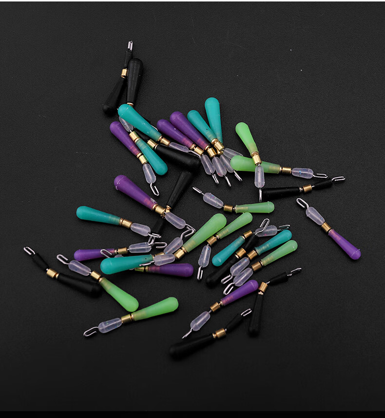 滑漂漂座 快速漂座可拆卸硅胶浮漂座滑动外挂旋转插漂座钓鱼漂坐线组