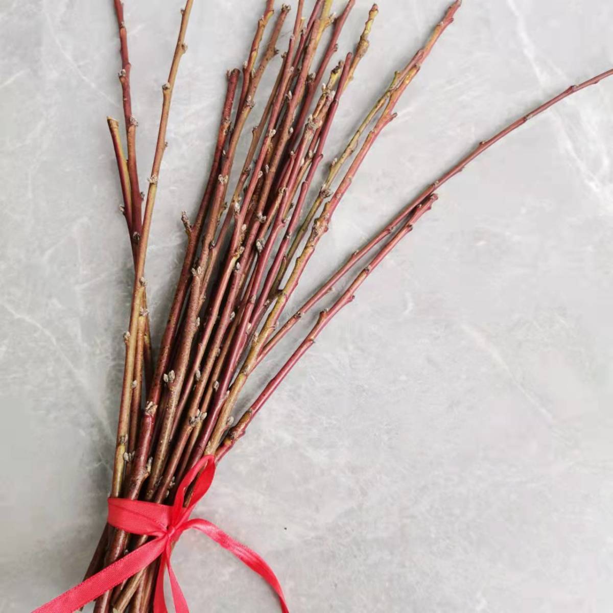 东南老桃木原木桃枝桃树枝婴儿护身挂件桃花枝桃枝条桃木棍 直径1厘米