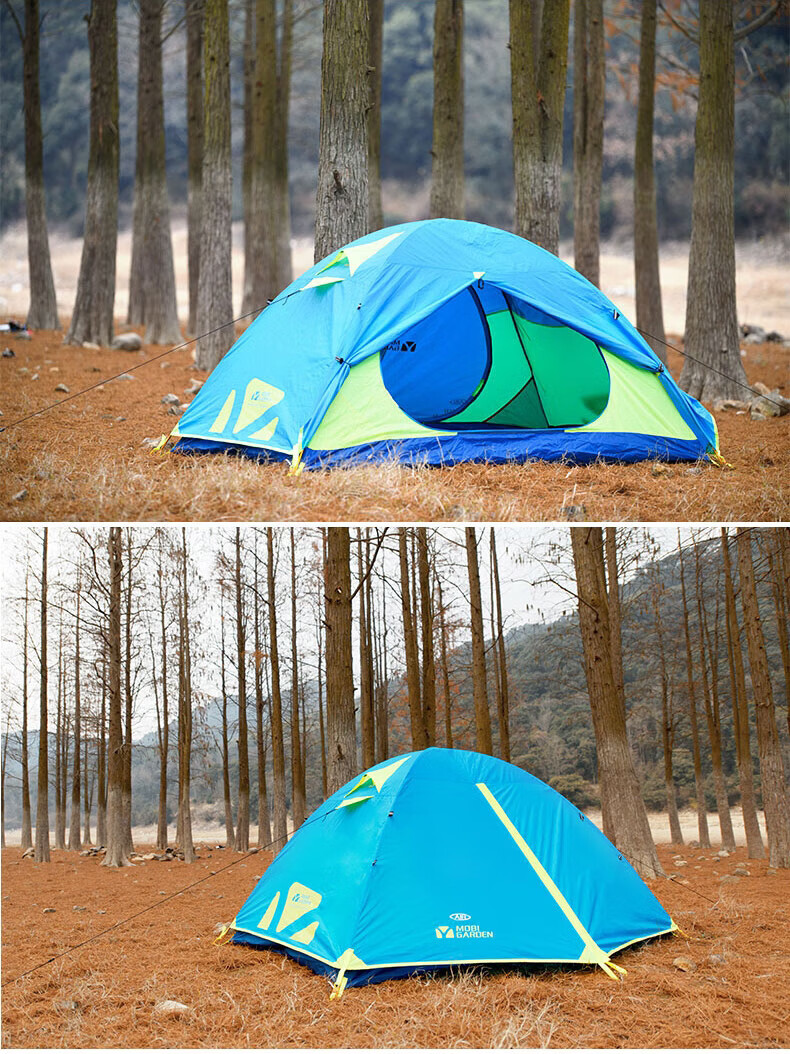 牧高笛帐篷冷山3air牧高笛帐篷冷山2air3-4人升级版加厚野外露营装备