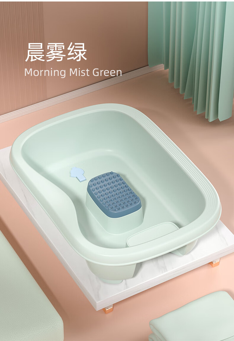 洗头盆平躺式孕妇洗头发神器坐月子孕期躺着大人卧床上老人家用懒升级