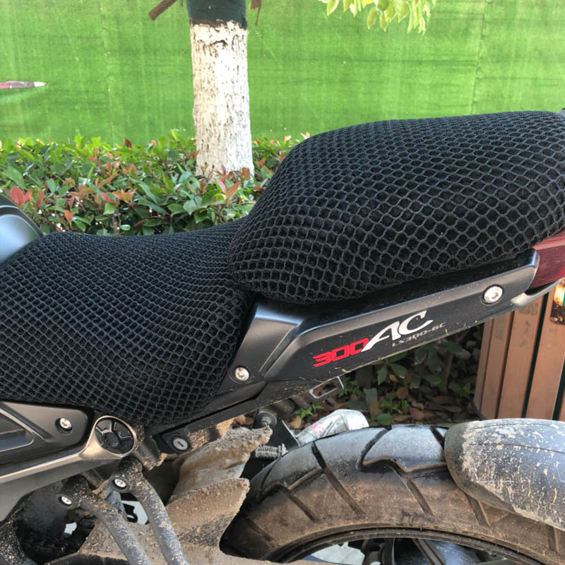 cr6防晒坐垫套 无极300ac lx300-6c 前后一套 3d蜂窝网座套(尼龙材质)