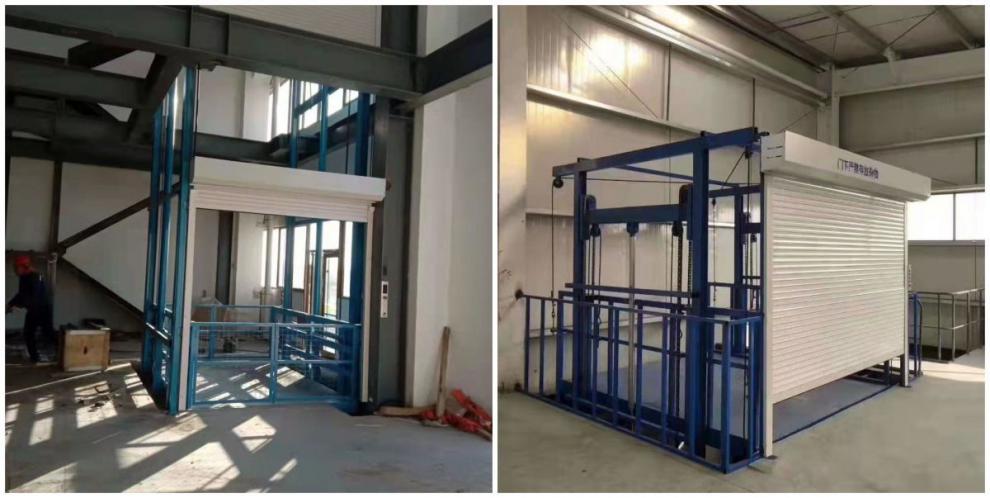 固定式升降货梯液压提升机双轨举升机2吨3吨厂房货梯汽车升降平台定制