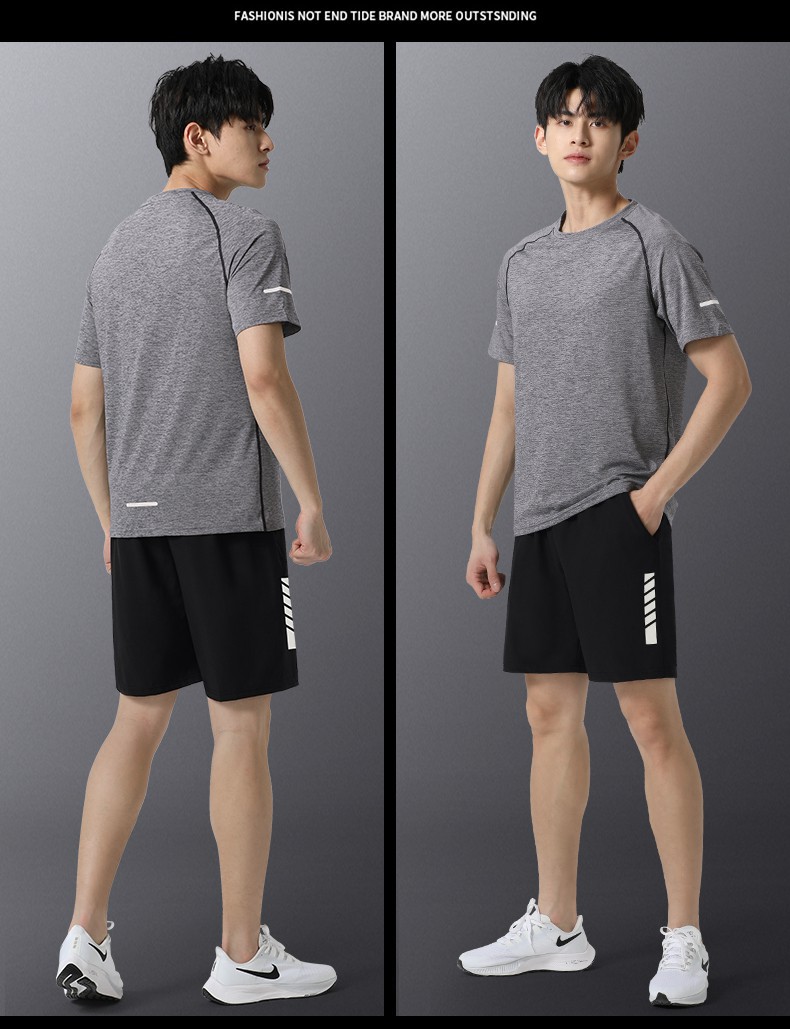 滕讯体育nba健身衣服男冰丝夏季运动服套装跑步装备短袖adidasnike