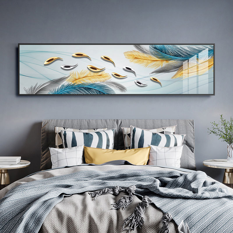 现货直发现代简约卧室床头装饰画主卧挂画客厅沙发背景墙壁画酒店宾馆