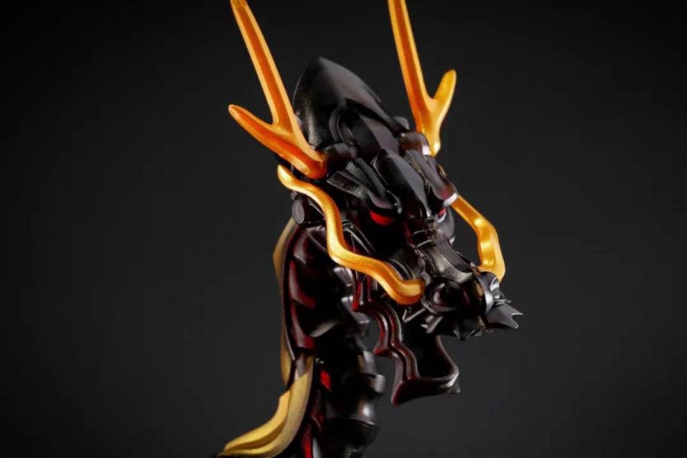 猛兽匣德尔塔52toys猛兽匣匣中华龙玄龙黑龙限定动物机甲潮玩模型产品