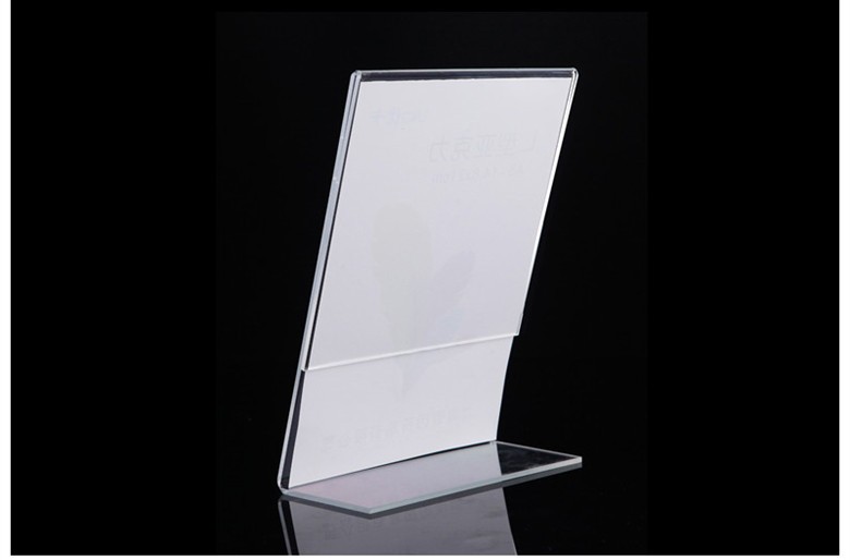 l型a4展示牌台卡a5台签台牌亚克力a6桌牌架价格牌餐牌菜单牌21297l形