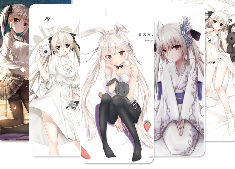 缘之空抱枕 二次元动漫缘之空枕套单个春日野穹学生儿童单人枕头套子