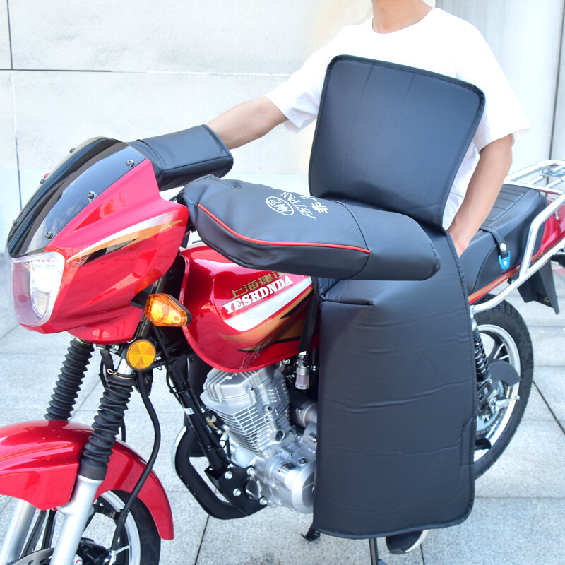 适用于雅马哈摩托车踏板125挡风被跨骑分体挡风衣防水护膝挡风罩冬季