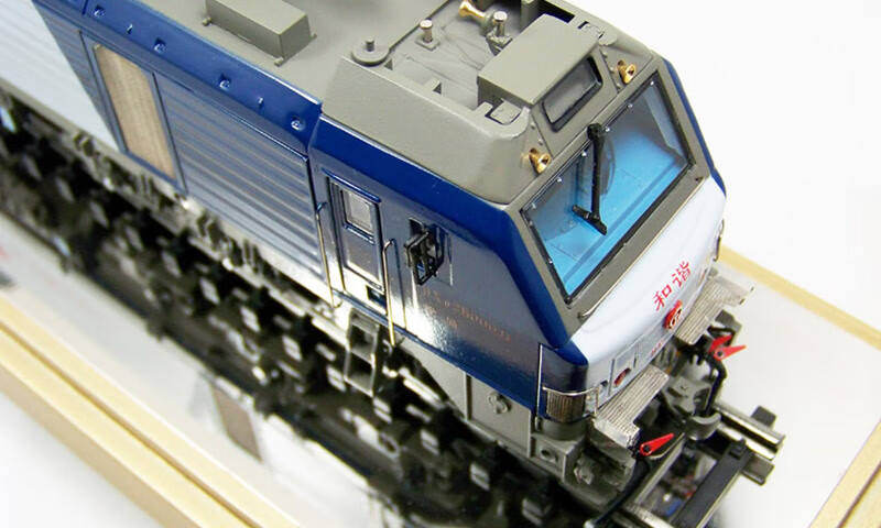 hxd2b电力机车模型和谐型机车仿真合金火车头静态摆件2c187n5b内燃机