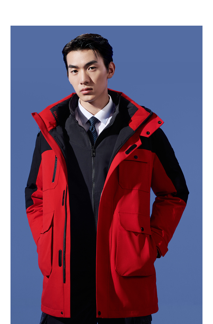 【海澜之家羽绒服hwrad4d132a】hla海澜之家羽绒服男2021冬季极光系列
