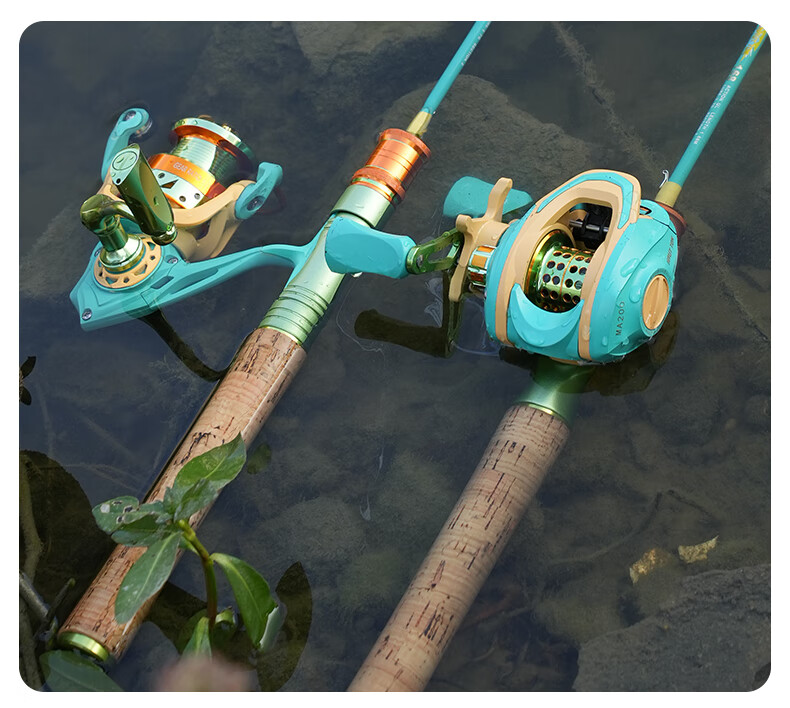 ul调马口竿微物路亚竿全套新手儿童翘嘴白条鱼竿新款套装 枪柄1.