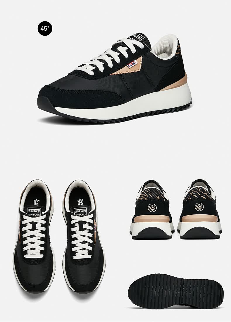 sprandi斯潘迪海岸线丨复古运动鞋男潮流休闲鞋百搭厚