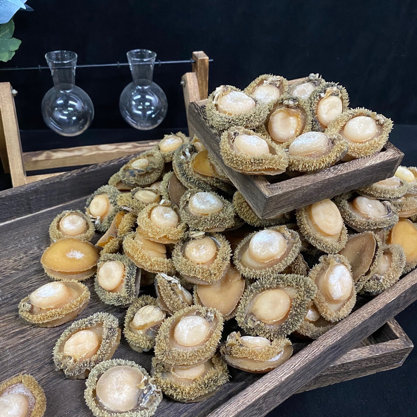 【南非鲍鱼】天然南非鲍鱼干约20-25头一斤 鲍鱼干货500克【图片 价格